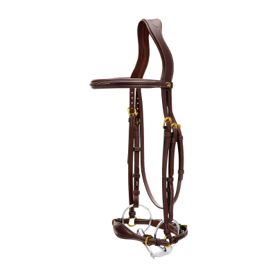 Dy'on D Collection Adjustable Drop Noseband Bridle
