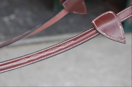 Dyon D Collection 1/2" Laced Reins - Image 2