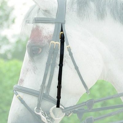Dy'on D Collection Double Bridle Adaptable Cheek Pieces