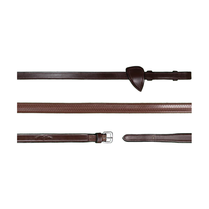 Dy'on New English Collection 1/2" Rubber Reins
