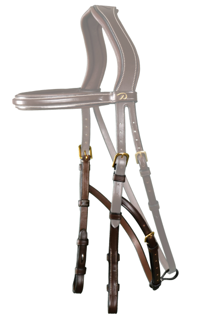 Dy'on D Collection Hackamore Cheek Pieces (Pair)