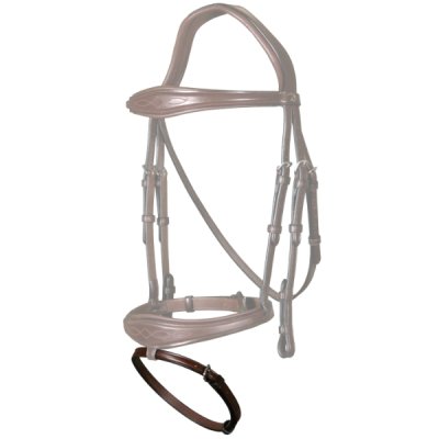 Dy'on New English Collection 1/2" Flat Flash Nose Strap