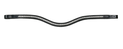 Dy'on New English Collection Silver Clincher V Shaped Browband - Image 2