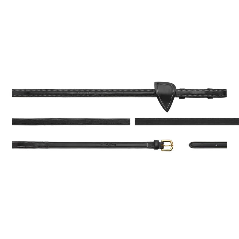 Dyon D Collection 1/2" Hunter Reins - Image 3