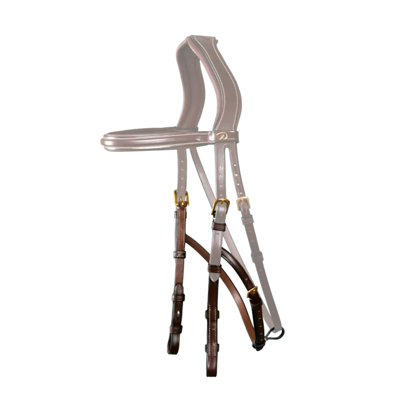 Dy'on D Collection Hackamore Cheekpieces
