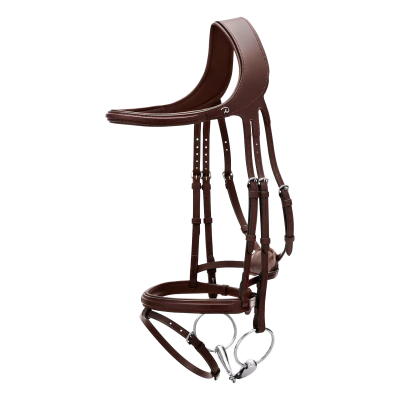 Dy'on New English Collection Difference Flash Noseband Bridle