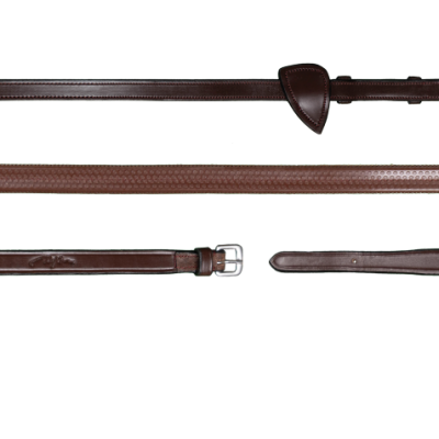 Dy'on New English Collection 1/2" Rubber Reins