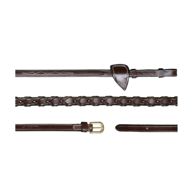 Dyon D Collection 1/2" Laced Reins