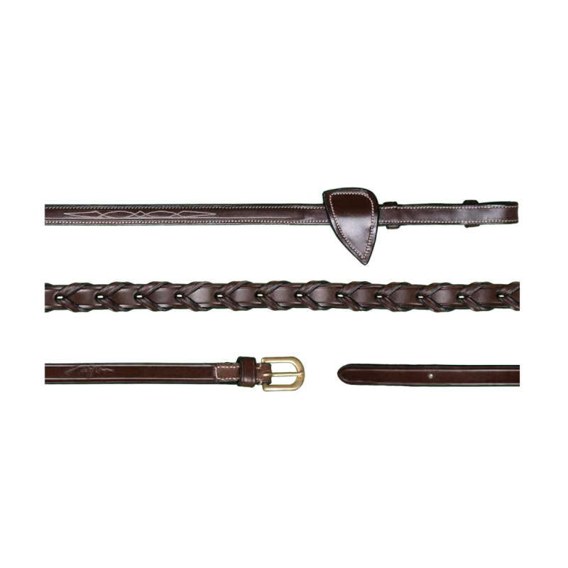 Dyon D Collection 1/2" Laced Reins