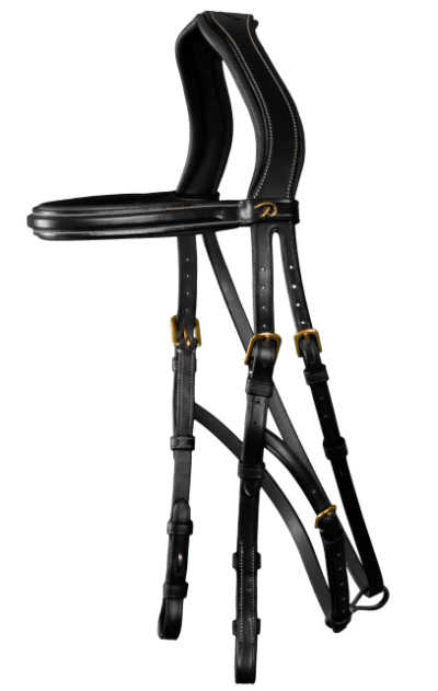 Dy'on D Collection Hackamore Bridle - Image 3