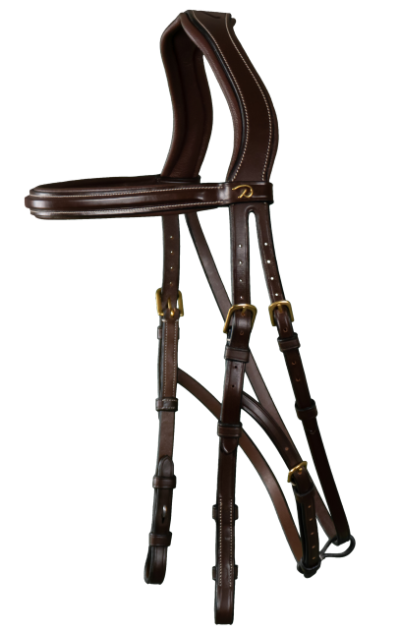 Dy'on D Collection Hackamore Bridle - Image 2