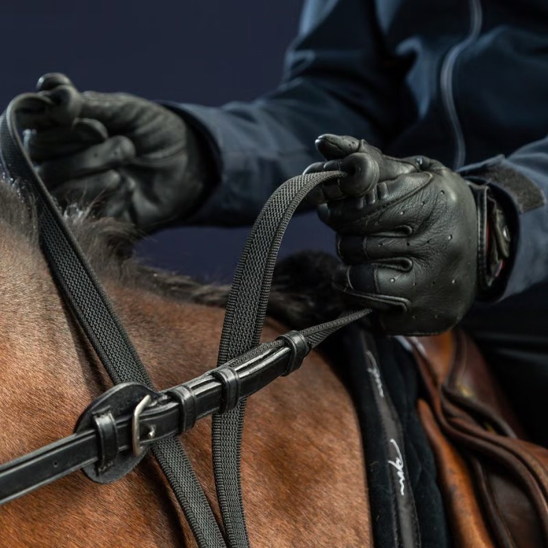 Dy'on New English Collection 5/8" Adjustable Reins - Image 2