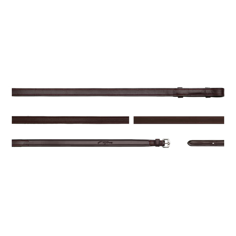 Dy'on New English Collection 5/8" Hunter Reins - Image 3