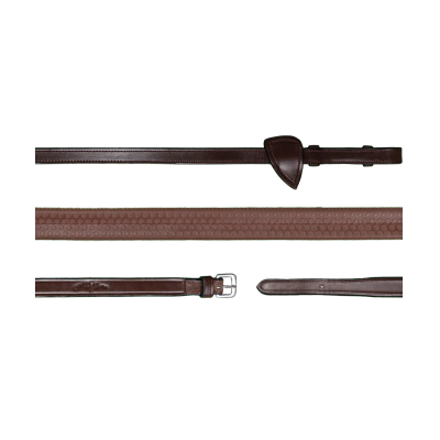 Dy'on New English Collection 5/8" Rubber Reins