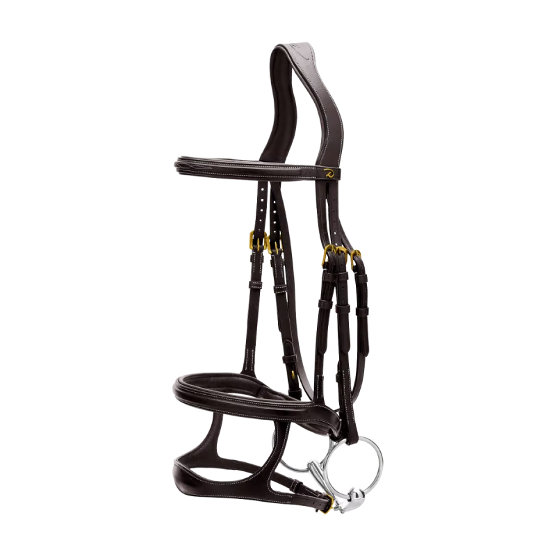 Dy'on D Collection Double Noseband Bridle - Image 4