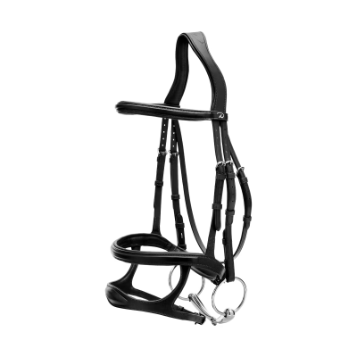 Dy'on New English Collection Double Noseband Bridle