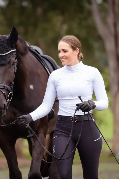 Sabi Equestrian Long Sleeve Paradigm Design Base Layer