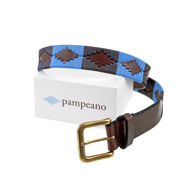 Pampeano Polo Belt - Azules - Skinny - Image 3