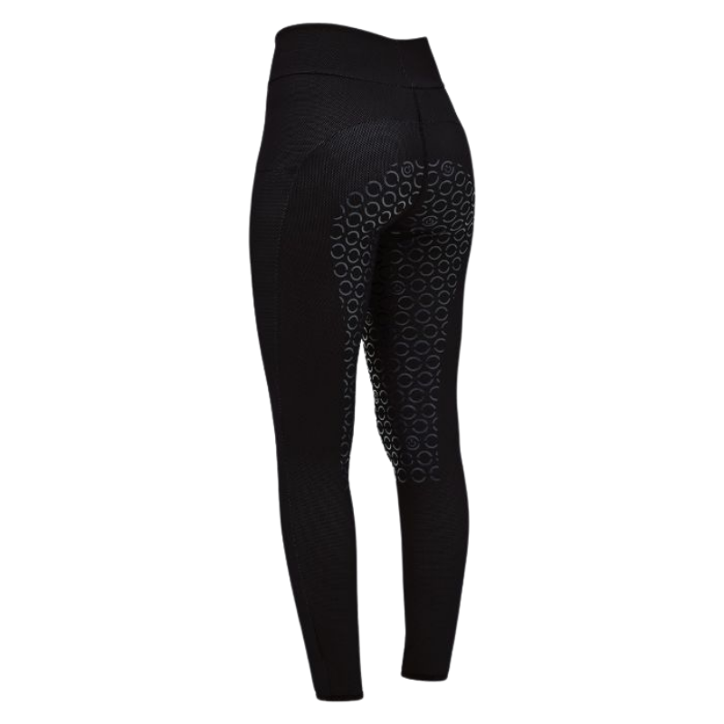 Cavalleria Toscana Bonded Jersey Mesh Side Pocket Full Grip Leggings - Image 2