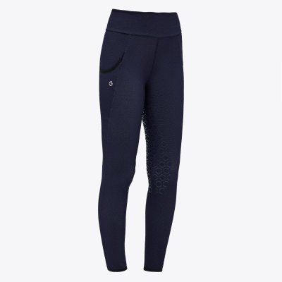 Cavalleria toscana bonded jersey mesh side pocket full grip leggings - Image 3