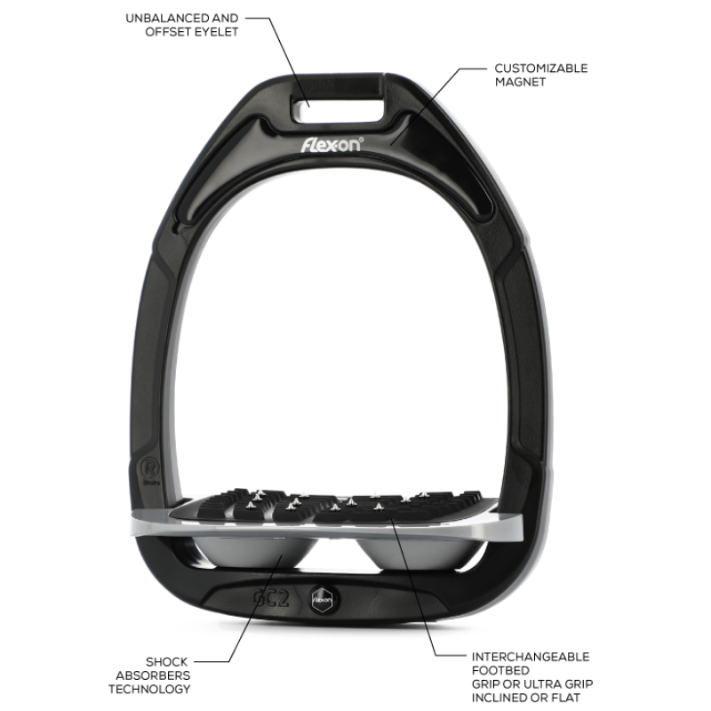 FlexOn Green Composite Stirrup - Image 2