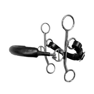 Small cheek rigid Hackamore