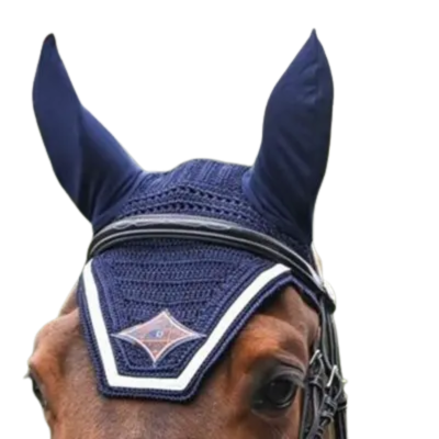 Jump'in Fly Veil - Navy White and Orange