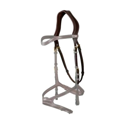 Dy'on D Collection 1-strap Headpiece with Throat Latch