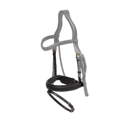 Dy'on D Collection Plaited Medium Noseband with Pull-back - Image 3
