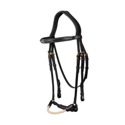 Dy'on D Collection Rope Drop Noseband Bridle - Image 4