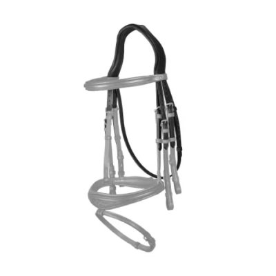 Dy'on New English Collection Double Bridle Headpiece - Image 2