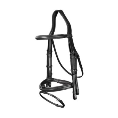 Dy'on New English Collection Flash Noseband Double Bridle