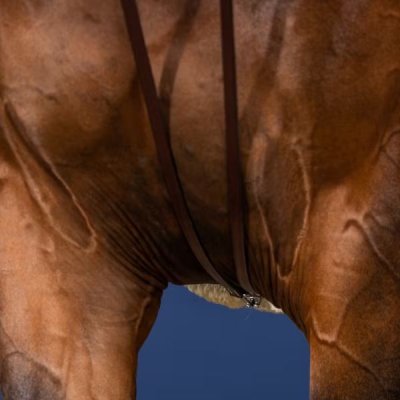 Dy'on US Jumping Collection Full Leather Draw Reins 1/2" - Image 2