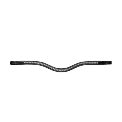 Dy'on US Jumping Collection Silver Clincher V-Shaped Browband