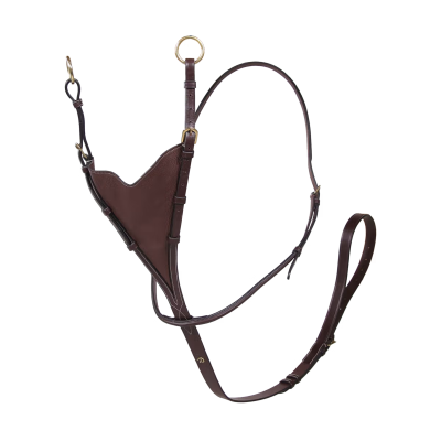 Dy'on D Collection Soft Leather Bib Martingale