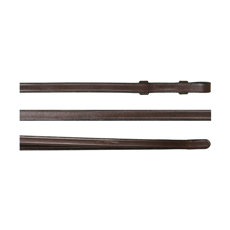 Dy'on Working Collection 1/2" Full Leather Double Bridle Reins - Image 2
