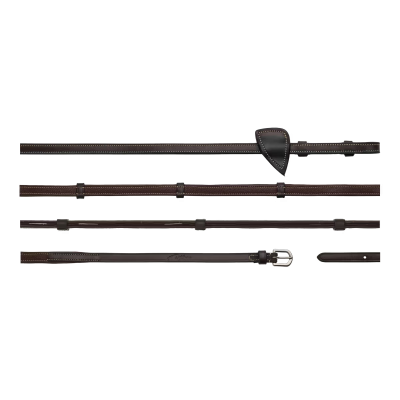 Dy'on Working Collection Leather Handle Reins 1/2"