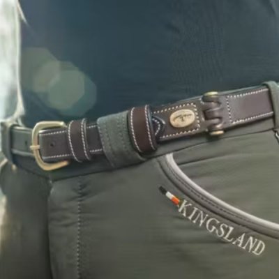 Dy'on Flat Leather Belt