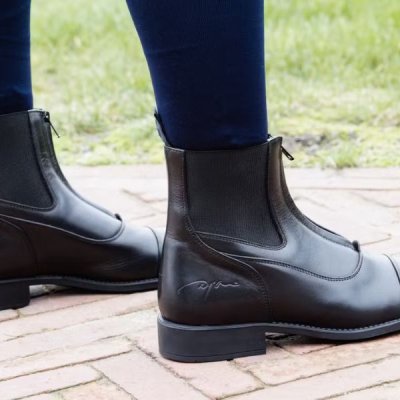 Dy'on Short Boots Front Zipper - Image 5