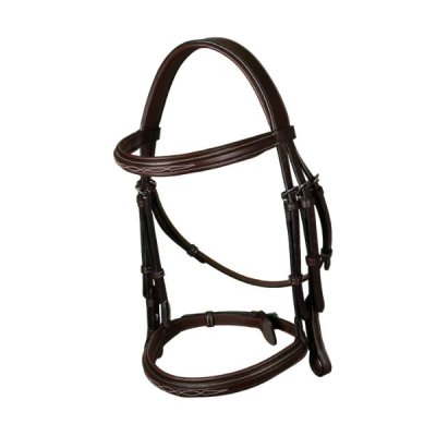 Dy'on US Hunter Collection Cavesson Noseband Bridle - Image 3
