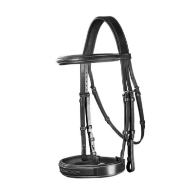 Dy'on US Hunter Collection Wide Noseband Hunter Bridle - Image 5