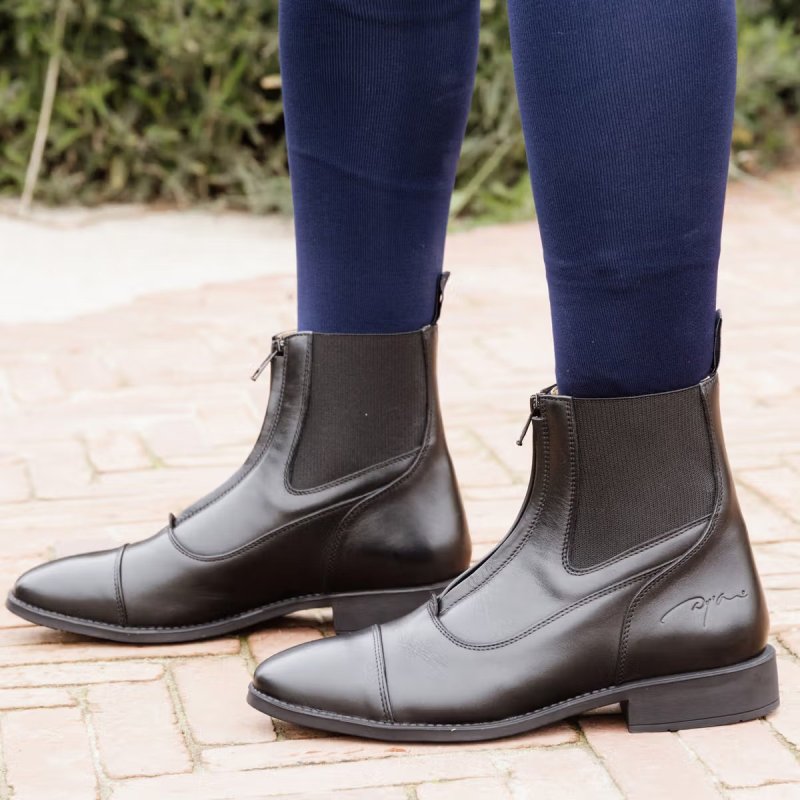 Dy'on Short Boots Front Zipper - Image 4