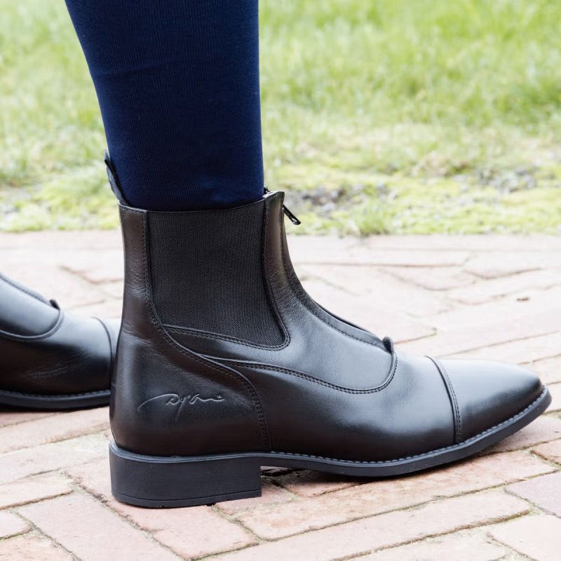 Dy'on Short Boots Front Zipper - Image 5
