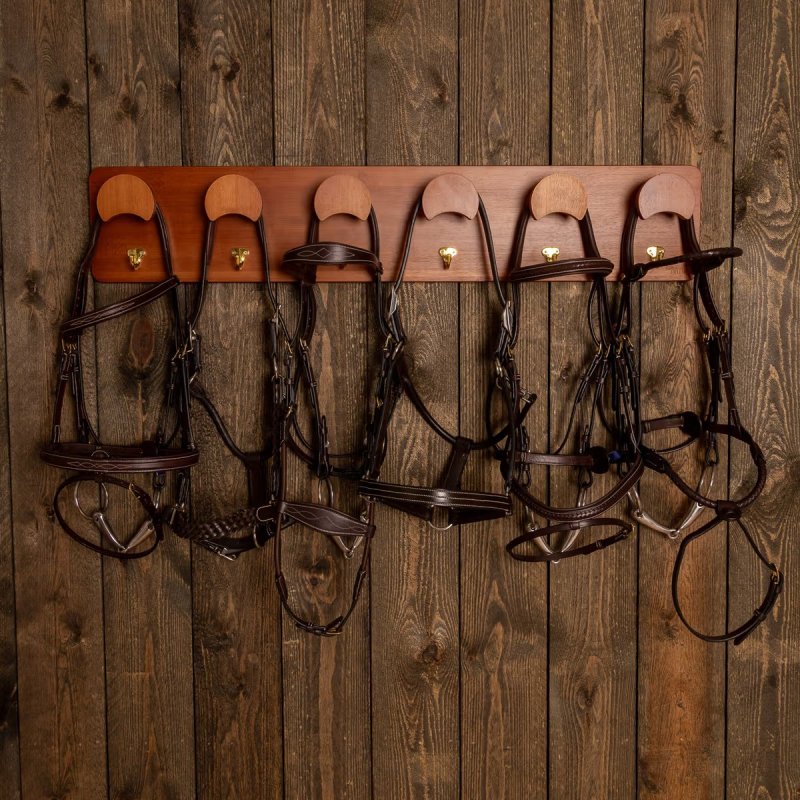 Grooming Deluxe Bridle Rack Pro for 6 Pieces - Image 3