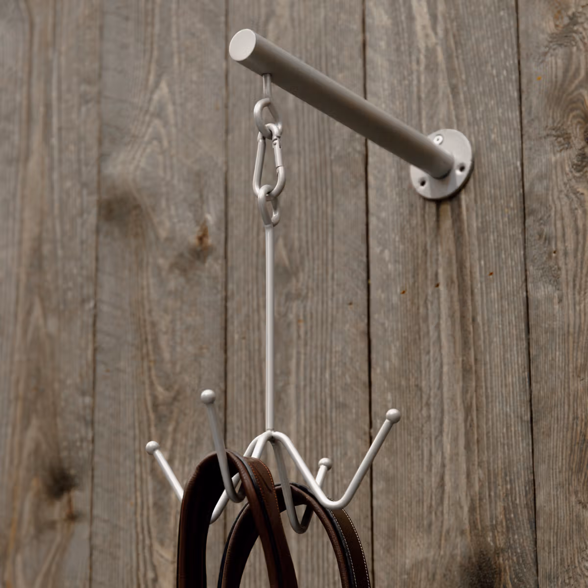 Grooming Deluxe Bridle Hook 4 Prong with Wall Attachment - Image 5