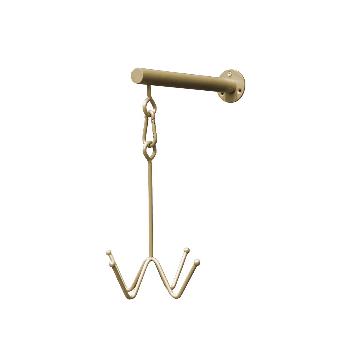 Grooming Deluxe Bridle Hook 4 Prong with Wall Attachment - Image 3