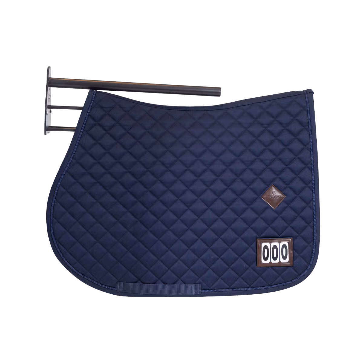 Grooming Deluxe Saddle Rack Metal with Saddle Pad Holder - Image 2