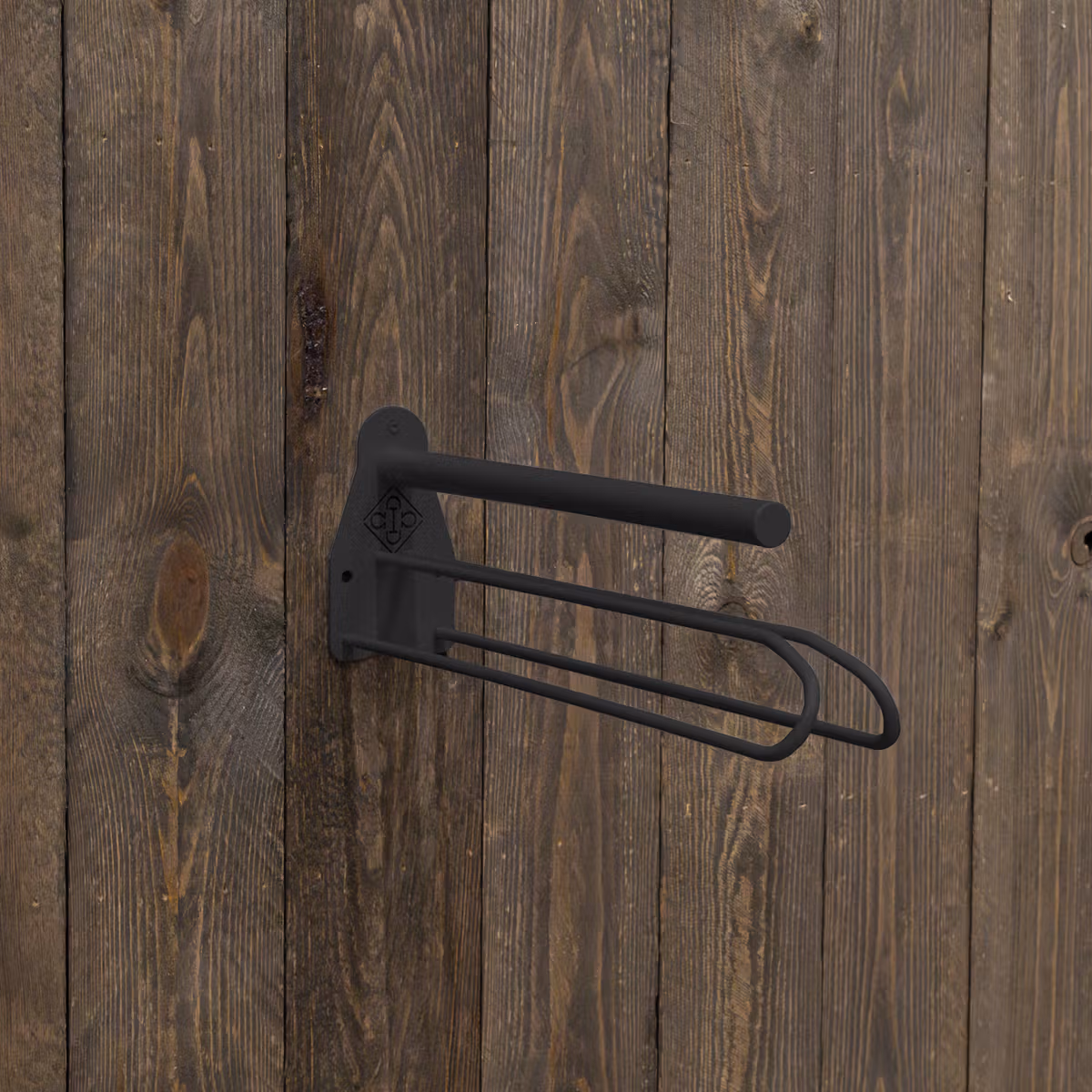 Grooming Deluxe Saddle Rack Metal with Saddle Pad Holder - Image 7