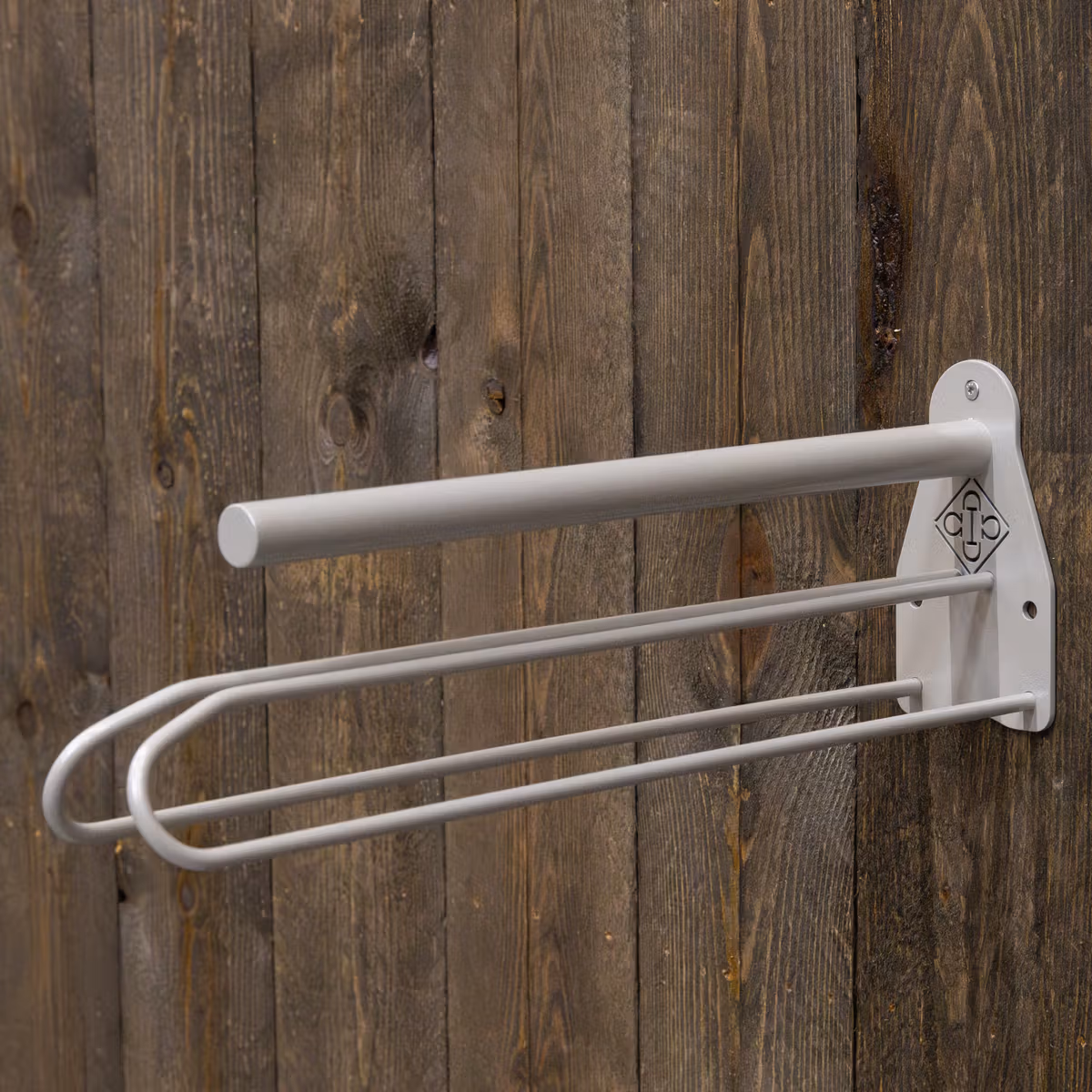 Grooming Deluxe Saddle Rack Metal with Saddle Pad Holder - Image 6